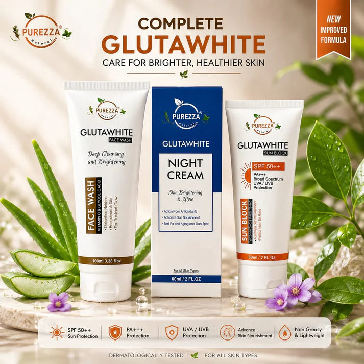 GlutaWhite Premium Skin Brightening & Care Kit ✨