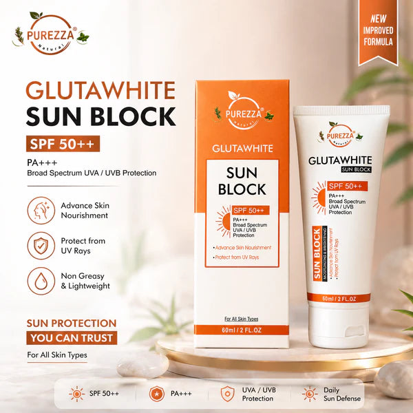PUREZZA Glutawhite Sun Block SPF 50++