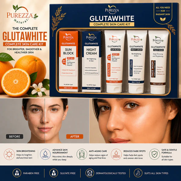 GlutaWhite Premium Skin Brightening & Care Kit ✨