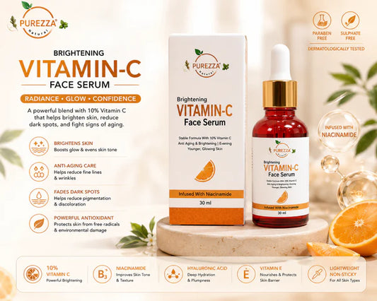 PUREZZA Brightening Vitamin-C Face Serum